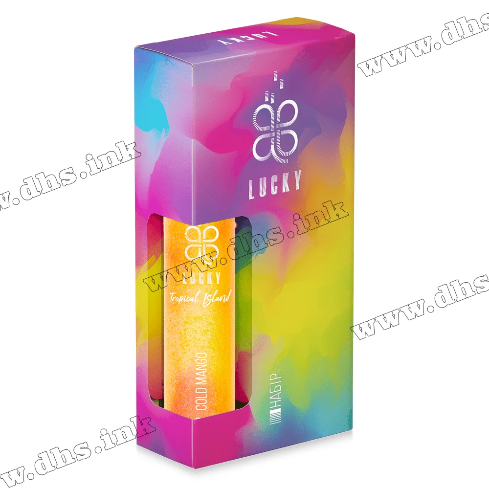 Набір для самозамісу Lucky Salt 30 мл (50 мг) - Cold Mango (Холодний Манго)